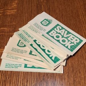 S&H Green Stamp Books (Set of 12)